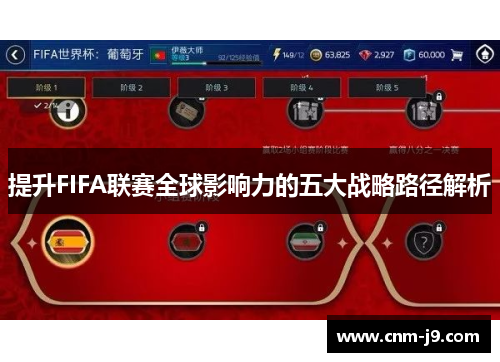 提升FIFA联赛全球影响力的五大战略路径解析