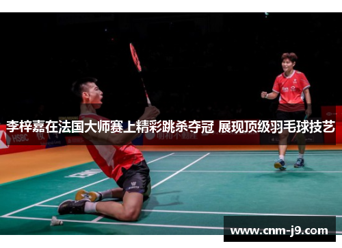 李梓嘉在法国大师赛上精彩跳杀夺冠 展现顶级羽毛球技艺